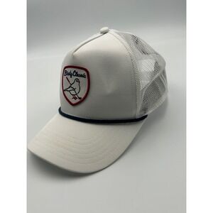 The Normal Brand Birdy Classic Trucker Hat White Mesh Snapback Golf Cap